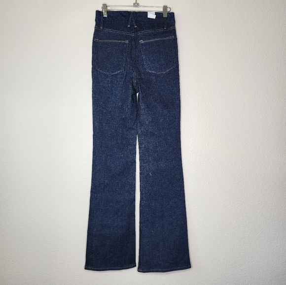 Good American Calik Denim Always Fits Classic Bootcut Jeans 6-12 NWT - Picture 4 of 9